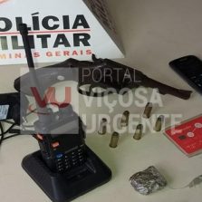 PM prende suspeitos de tráfico de drogas no Amoras