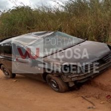 Motorista desvia de cachorro e capota na estrada de Zig Zaig
