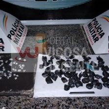 Madrugada: Polícia Militar apreende drogas no Beco São José
