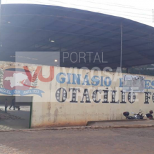 SÃO MIGUEL DO ANTA: COMEÇA A REFORMA DO GINÁSIO POLIESPORTIVO OTACÍLIO FONSECA