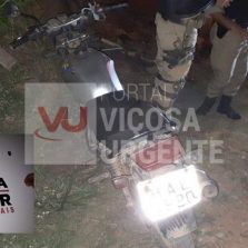 Nova Viçosa: Perseguição policial, tombo, arma e suspeito preso