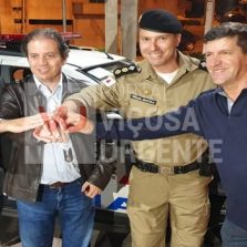 Nova Viatura é entregue à Polícia Militar de Viçosa