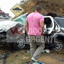 Ponte Nova: Pai morre e crianças ficam feridas em acidente