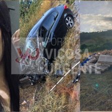 Piraúba: Jovem morre e três pessoas ficam gravemente feridas em acidente