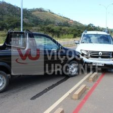 PM registra colisão no campus da UFV