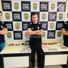 Juiz de Fora: Polícia civil apreende grande quantidade de drogas