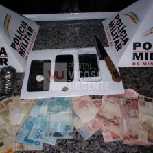 Suspeitos de tráfico de drogas são detidos no João Mariano