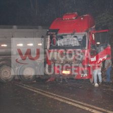 Acidente na rodovia Viçosa/Teixeiras deixa três feridos