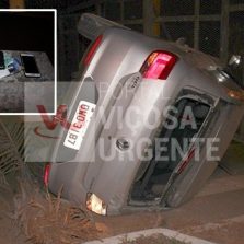 Perseguição e capotamento: Pontenovense é preso por tráfico de drogas em Viçosa