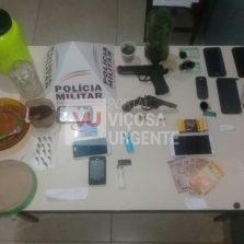 Teixeiras: Suspeitos são presos por tráfico de drogas