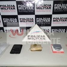 Ponte Nova: Suspeito de tráfico de drogas é preso no bairro Triângulo