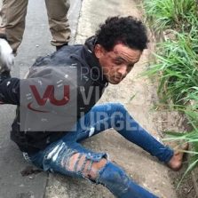 40MIL: Assaltante é preso após acidente em Visconde do Rio Branco