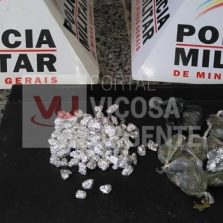 PM apreende drogas no bairro Betânia