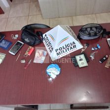Presidente Bernardes: PM prende suspeitos de tráfico de drogas