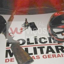 Fervedouro: Suspeito de roubo é morto durante confronto com a PM
