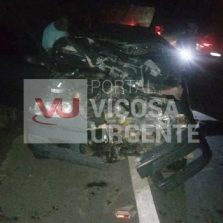 Motocicleta: Adolescente morre após colisão com carro na Serra de São Geraldo