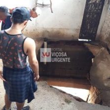Homem morre após ser levado por enxurrada em Viçosa