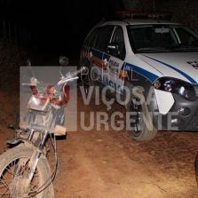 PM recupera motocicleta após roubo na Piúna