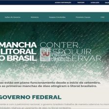 Governo cria portal de informações sobre manchas de óleo