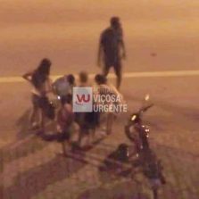 Acidente entre moto x carro deixa dois feridos em Silvestre