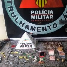 Homem é preso por tráfico de drogas no Bela Vista