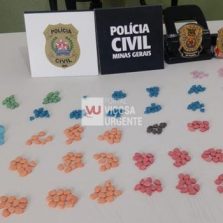 Teixeiras: Polícia civil prende suspeito com grande quantidade de Ecstasy