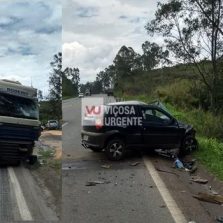 Motorista morre após colisão com carreta