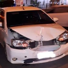 Motoqueiro com sinais de embriaguez provoca acidente na Castelo Branco