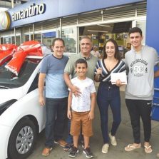 Três prêmios do sorteio de natal da Casa do Empresário, saíram para clientes do Amantino Supermercado