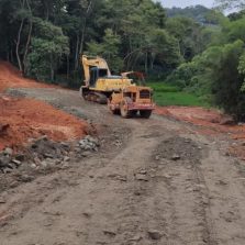 Prefeitura de Ervália busca parceria e libera o desvio na rodovia que liga a Coimbra