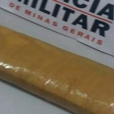 Perseguição: PM apreende barra de maconha na UFV