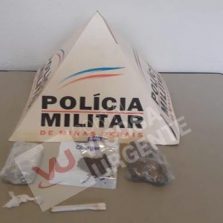 Preso em Acaiaca suspeito que trazia drogas de São Paulo para Guaraciaba