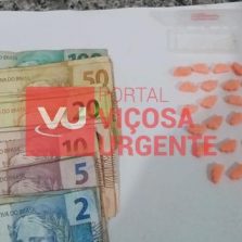 Suspeito é preso vendendo droga sintética em calourada em Viçosa