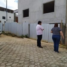 Iplam realiza vistorias nas obras de Viçosa