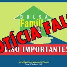 Atenção Cuidado: Saque de R$470,00 de Bolsa família é falso
