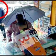 Câmeras flagram assalto em loja de celular em Viçosa