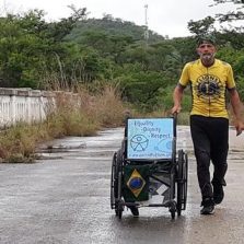 Pandemia do Corona Virus interrompe projeto do Zé do Pedal na Africa