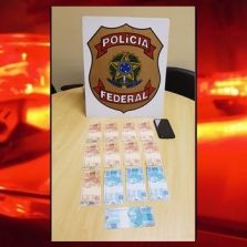 POLÍCIA FEDERAL PRENDE SUSPEITO POR CRIME DE MOEDA FALSA