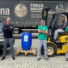 Polícia civil de Viçosa recebe doação de álcool 70%