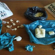 Suspeito é preso com drogas em Coimbra