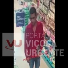 Polícia identifica autor de roubo em farmácia no centro