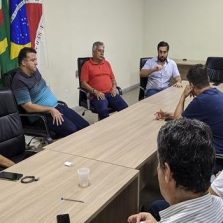 Ângelo Chequer se reúne com prefeitos da região para discussão de ações de enfrentamento ao coronavírus