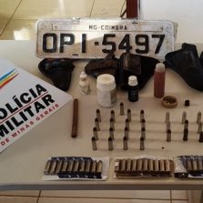 PM de Paula Cândido apreende munições após denúncia anônima