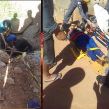 Motoqueiro sofre acidente em Teixeiras