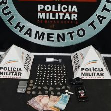 Polícia apreende drogas em boca de fumo do bairro Sagrados Corações