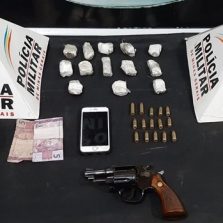 Suspeitos são detidos com drogas no Bom Jesus