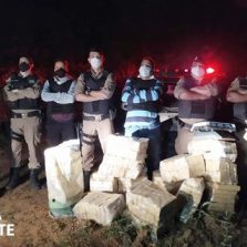 Polícia Militar apreende cerca de 250 quilos de drogas em Cajuri