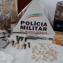 Suspeito é preso com drogas em Paula Cândido