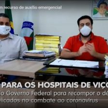 Hospitais de Viçosa recebem mais de 3 milhões de reais para combate ao coronavírus