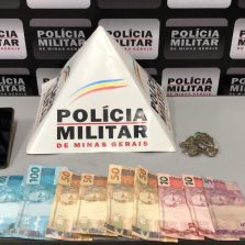 PM prende suspeito de tráfico de drogas em Amparo da Serra